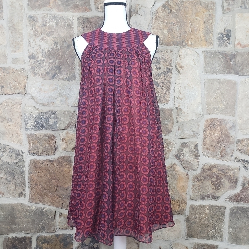 Nwt Calypso Christiane Celle XS Silk Pele Dress - Picture 2 of 8